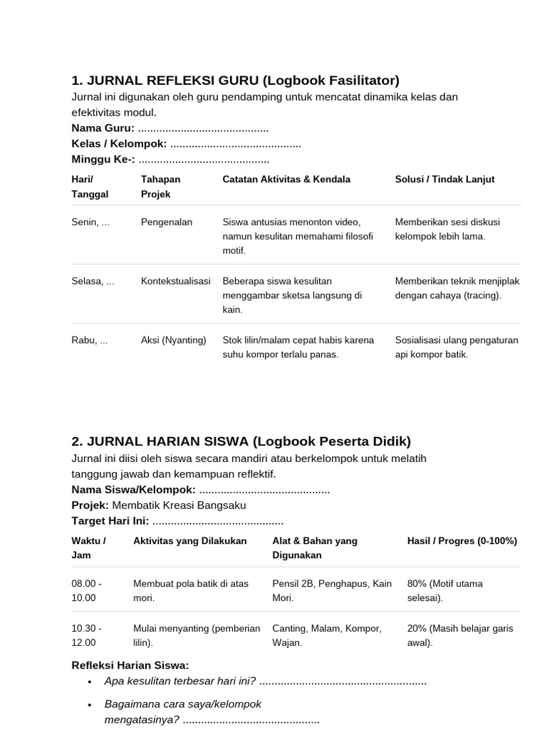 Jurnal Pembelajaran | PDF