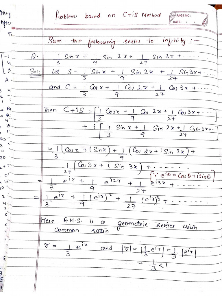 Complex Trigonometry Solved Part B | PDF