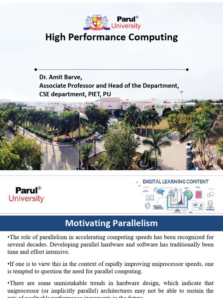 UNIT 1 PART-2 | PDF | Parallel Computing | Computer Hardware