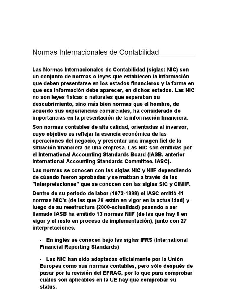 Control Interno Contable | PDF | normas internacionales de INFORMACION ...