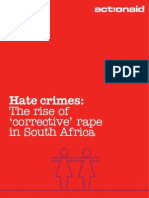 Corrective Rape in South Africa