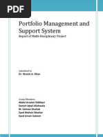 Download Portfolio Management  Support System by mohsin_mazher4857 SN9691881 doc pdf