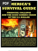 America'S Survival Guide: Financial Collapse and The Soon Coming Crash of The U.S. Dollar