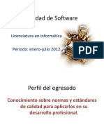 Calidad de Software UNIDAD I