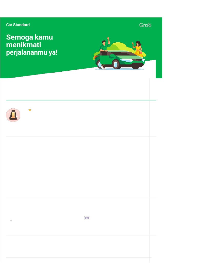 E-Receipt Grab: Rincian Perjalanan 23 April | PDF