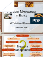 Treasury Mgmt in Banks