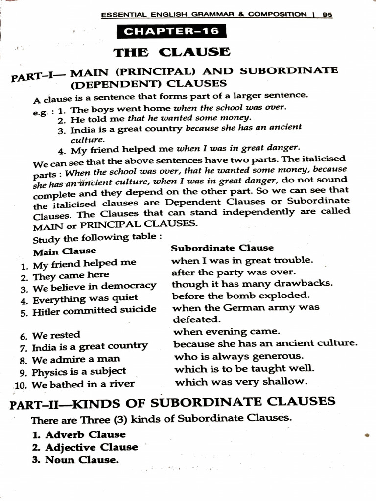 Clauses | PDF