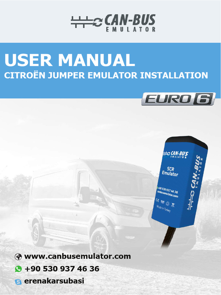 Citroën Jumper Emulator Installation Guide | PDF