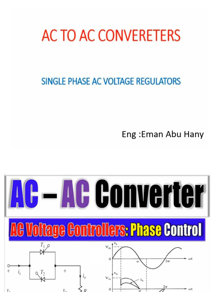 Ac Ac Converter | PDF