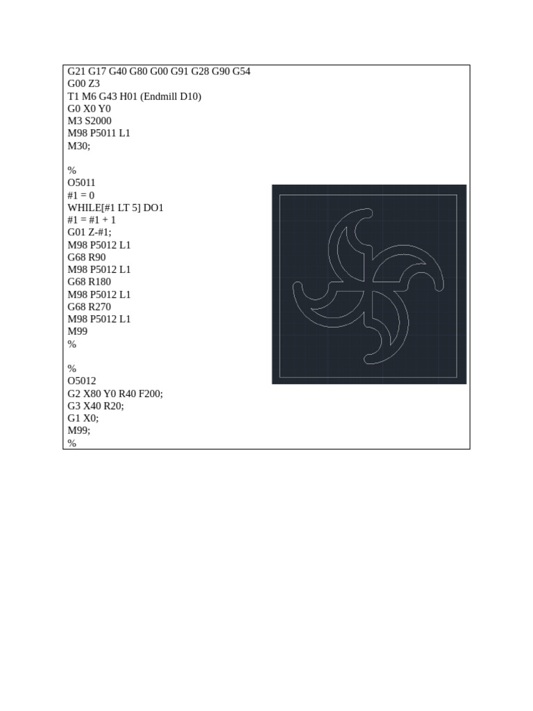 CNC Programming Examples and Techniques | PDF
