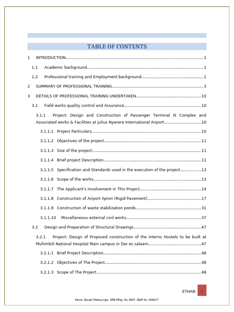 Zawadi PE Report Final | PDF | Quality Assurance