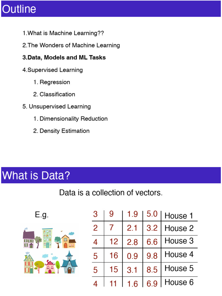 2. Data, Models and ML Task | PDF | Machine Learning | Statistical ...