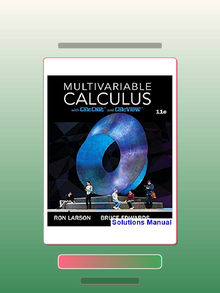 Multivariable Calculus 11th Edition Larson Test Bank | PDF | Multiple ...