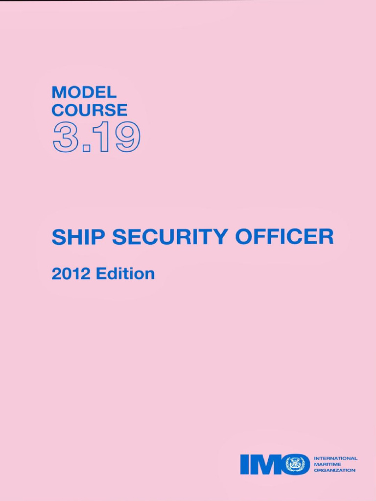 SG - İmo Model Course 3.19 | PDF