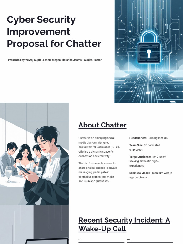 Cybersecurity Proposal for Chatter | PDF | Computer Security | Security