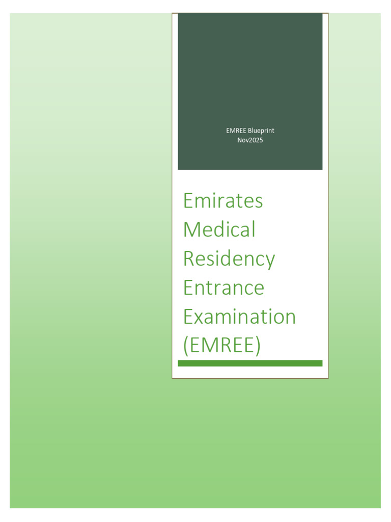 EMREE 2025 Exam Blueprint Overview | PDF | Respiratory Diseases | Surgery