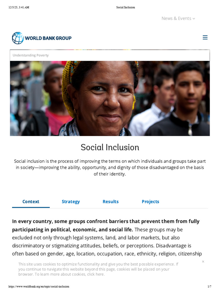 Understanding Social Inclusion Strategies | PDF | Social Exclusion ...