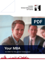 Your MBA: An MBA For The Global Marketplace