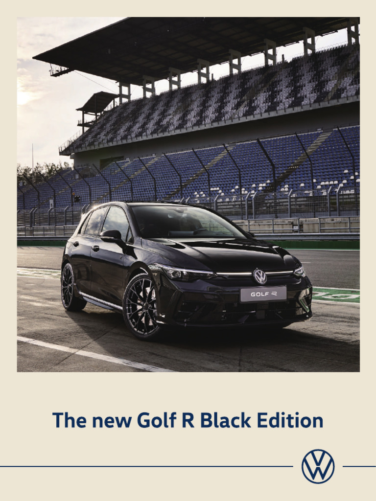 The New Golf R Black Edition_型錄 | PDF