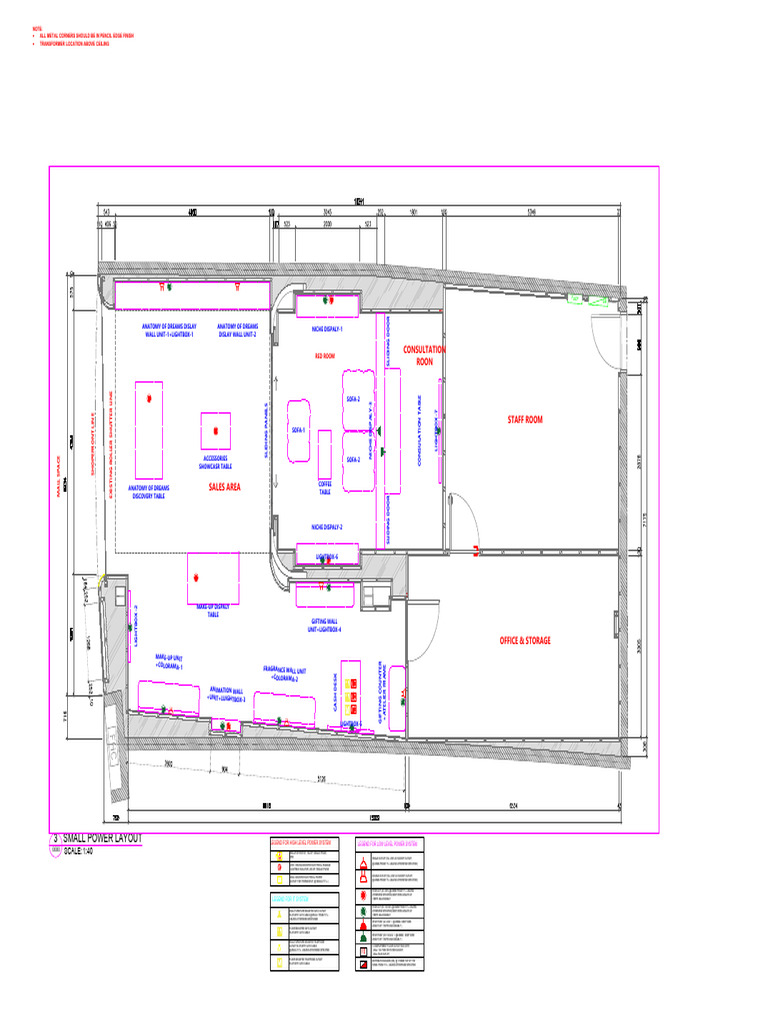 Small Power Layout and IT System Guide | PDF | Mains Electricity ...