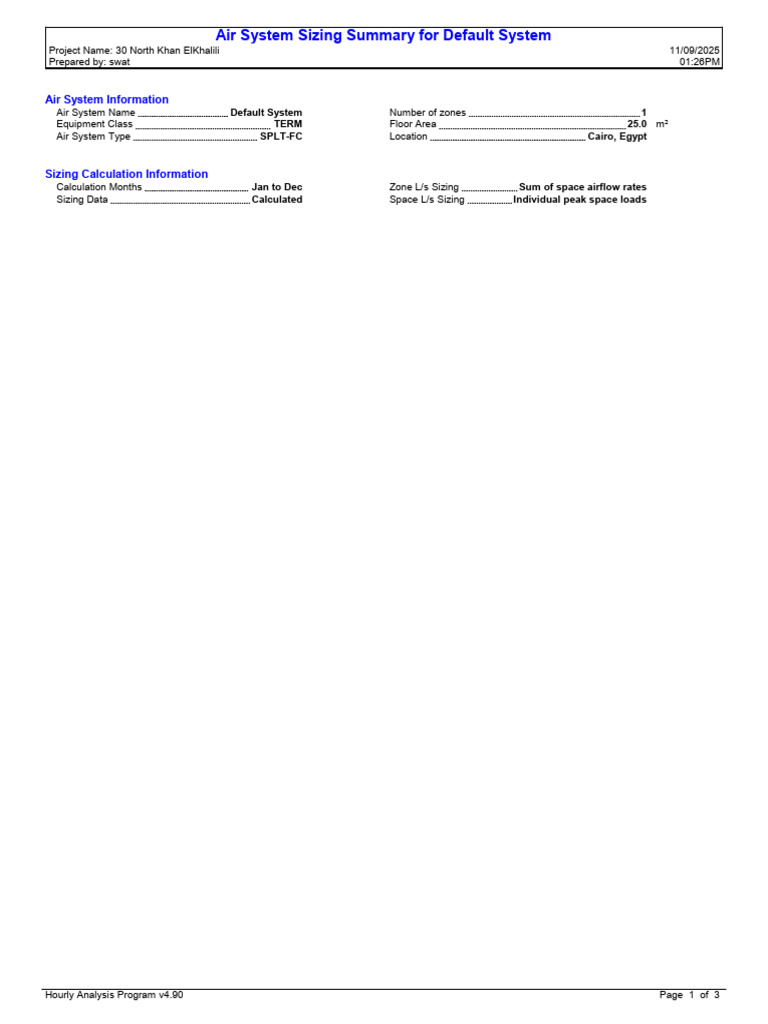 30 North HAP Report | PDF | Wall | Building Engineering