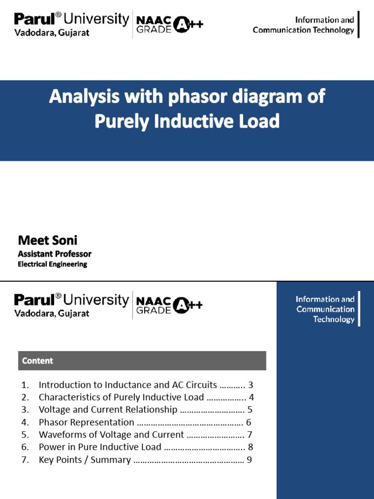 Purely Inductive Load Analysis | PDF | Inductor | Inductance
