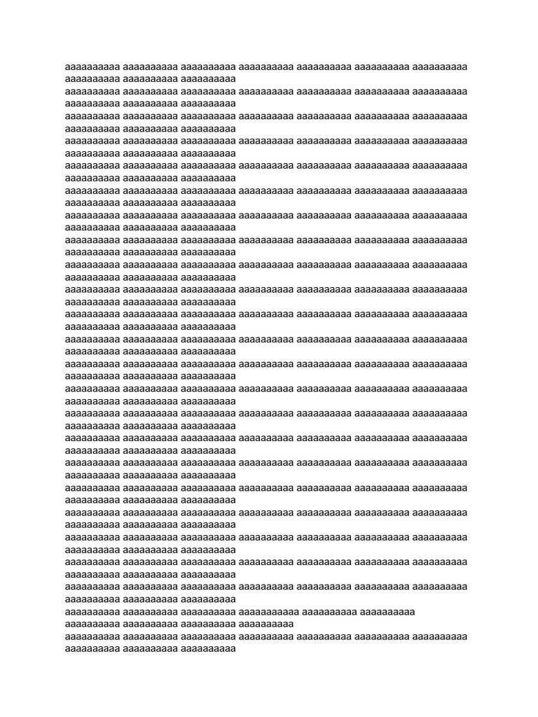 Letras A | PDF