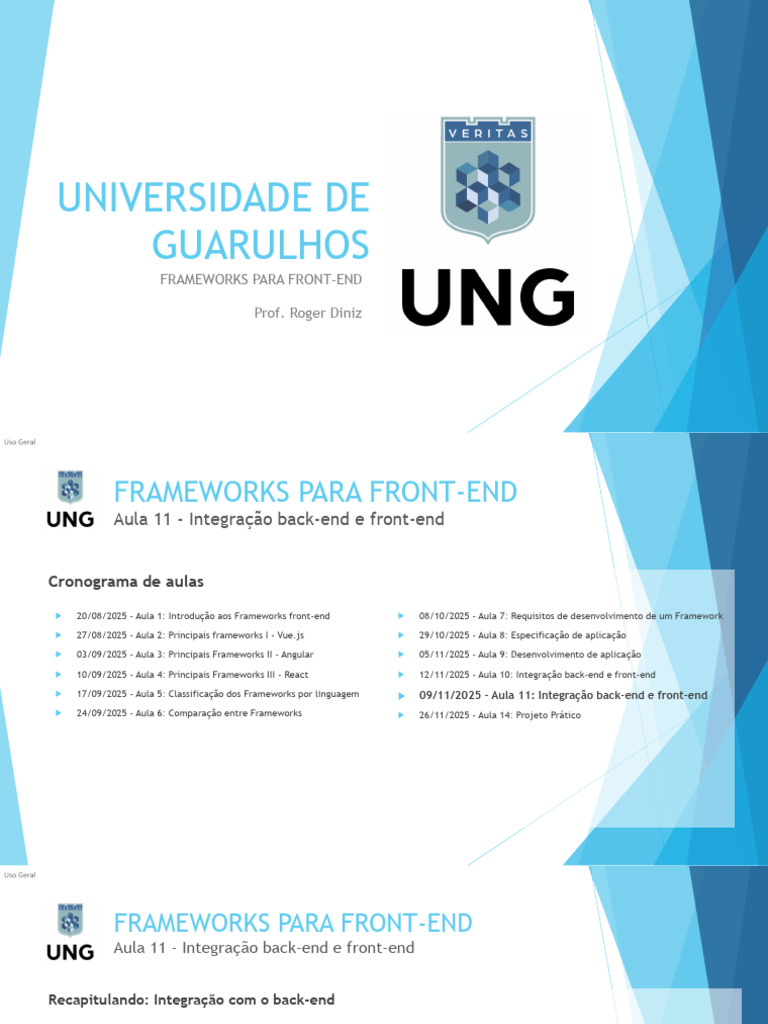 Integração Front-end e Back-end com Vue.js | PDF | Framework de ...