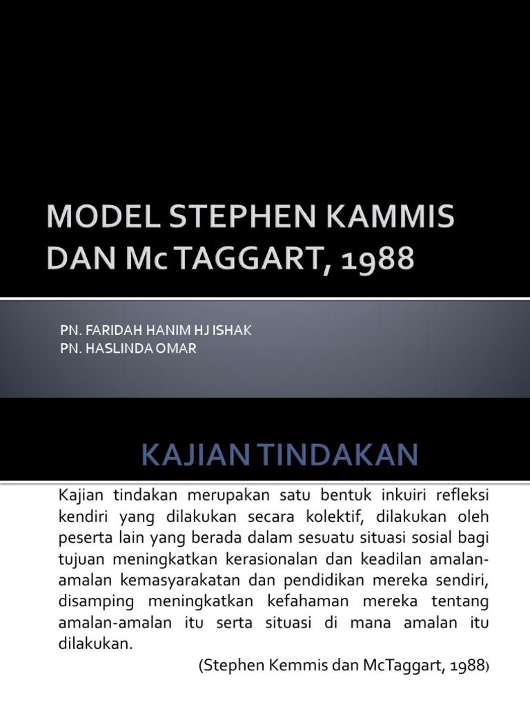 Model Stephen Kammis Dan Mc Taggart 1988 Pdf
