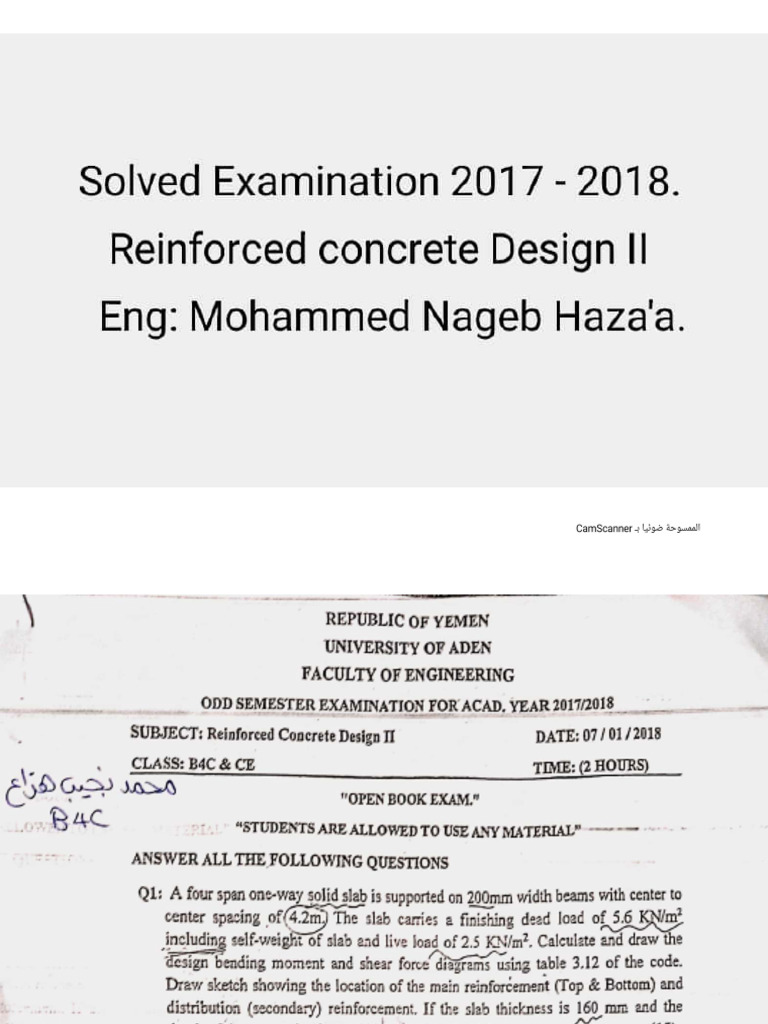 R.C.C A2 | PDF