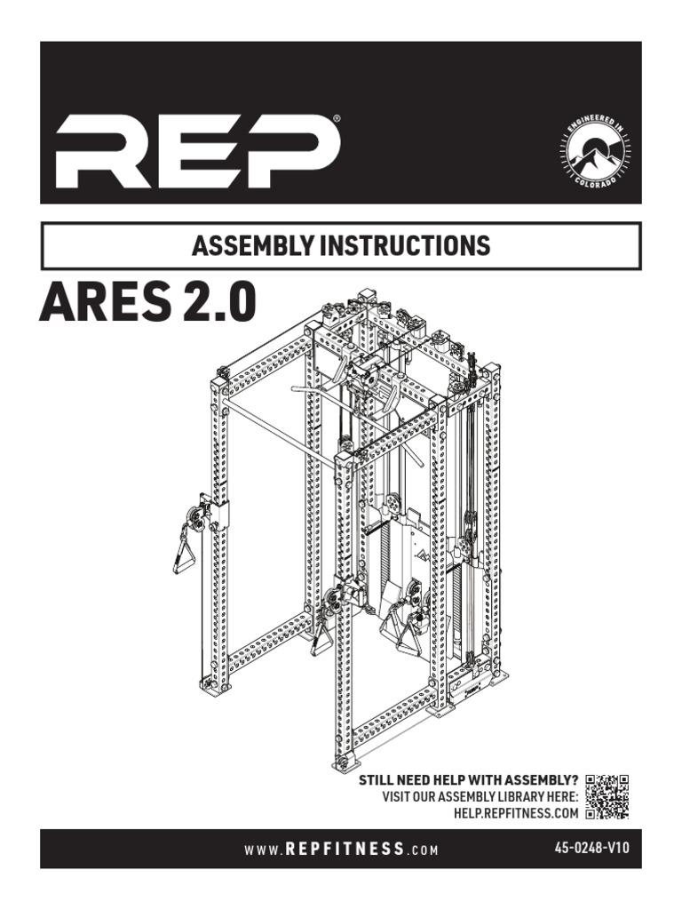 ARES 2.0 Assembly Instructions | PDF | Nut (Hardware) | Screw