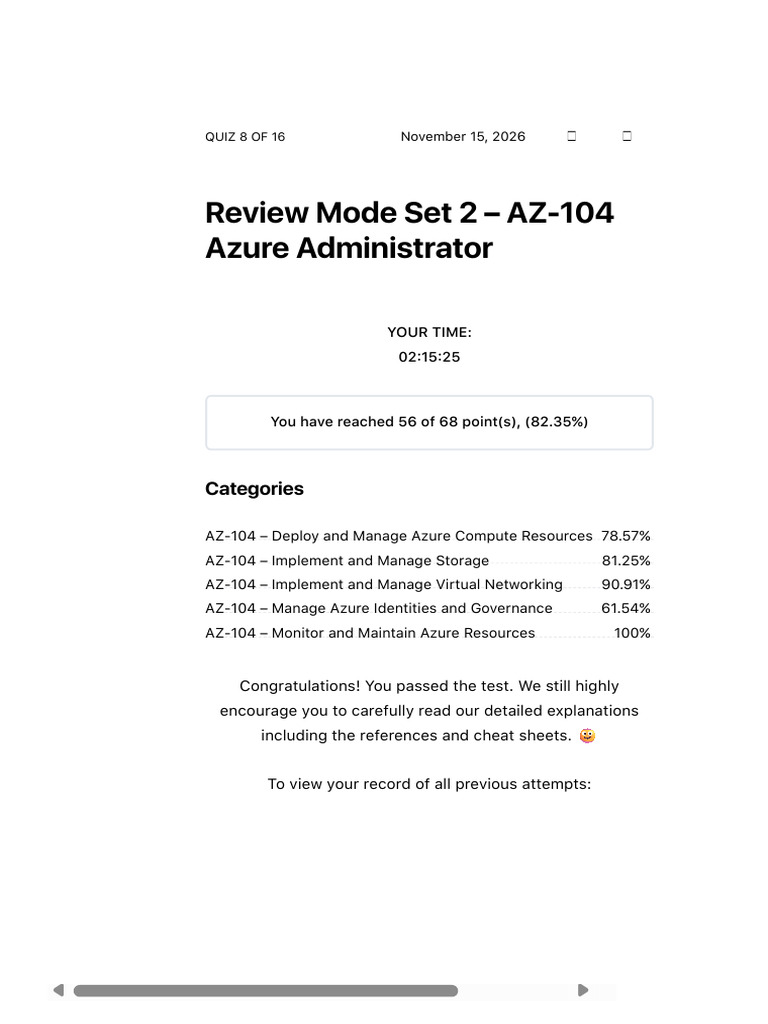 AZ-104 Azure Storage Management Guide | PDF | Computer Network | Domain ...