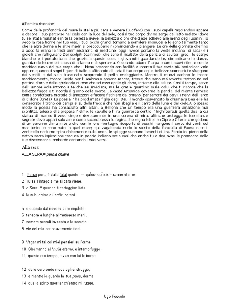 Parafrasi Odissea Libro 1 Il Concilio Degli Dei