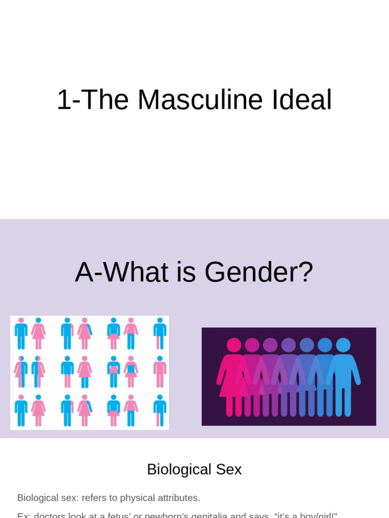 Understanding Masculine Ideals and Gender | PDF | Gender | Gender Studies