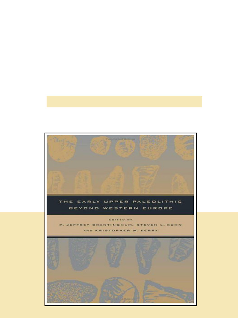 767982 | PDF | Paleolithic | Stone Age