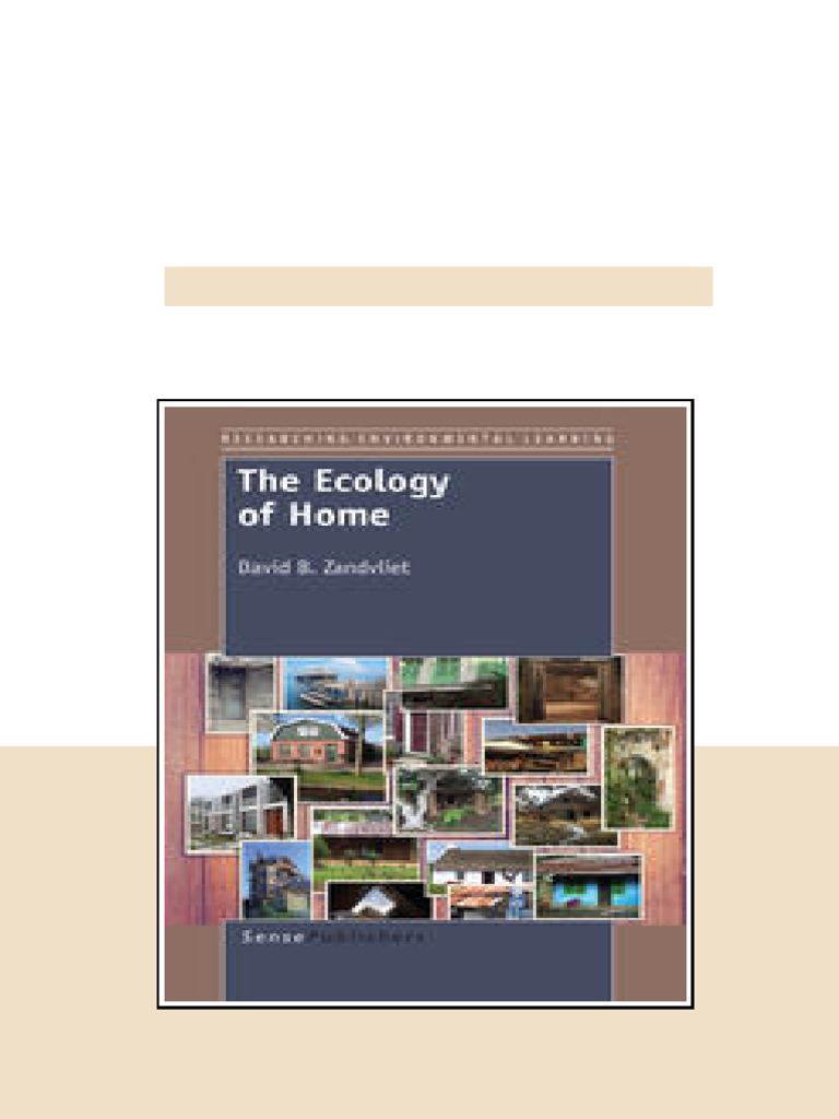 The Ecology Of Home David B Zandvliet Auth updated 2025 | PDF