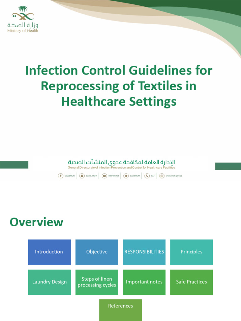 Infection Control in Healthcare Textiles | PDF | Hygiene | Hand Washing