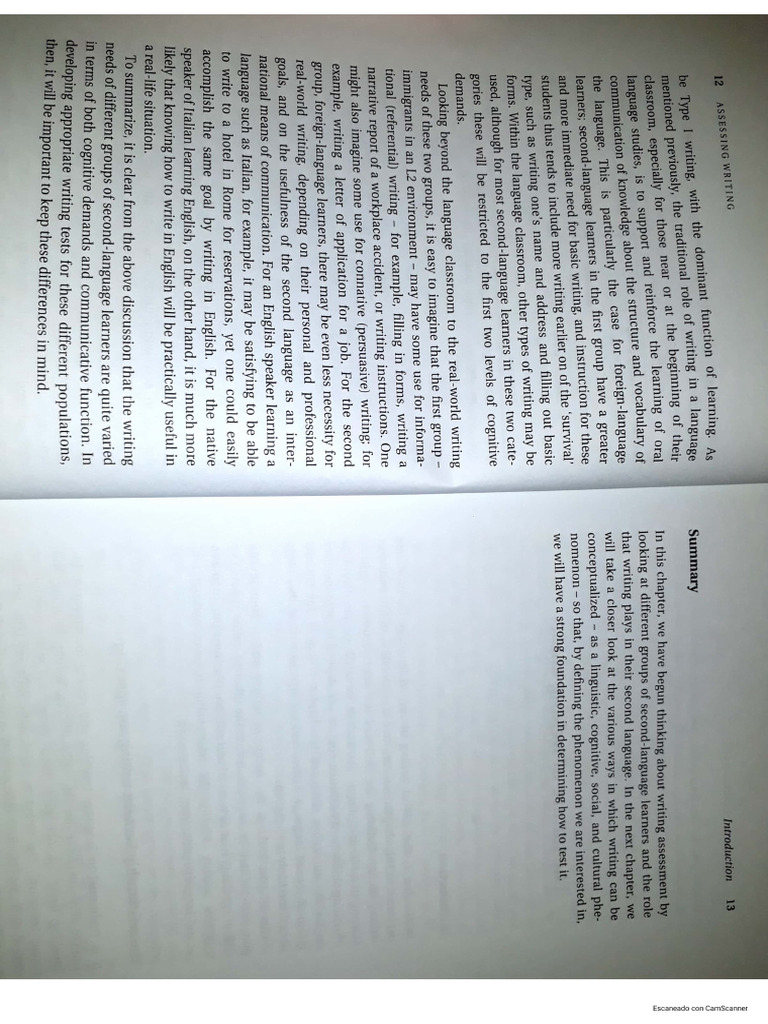 Assesing Writing Page 12 | PDF