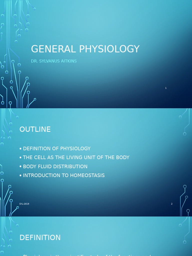 Understanding Human Physiology Basics | PDF | Homeostasis | Anatomy
