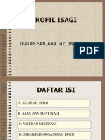 Profil Isagi (Ikatan Sarjana Gizi Indonesia)