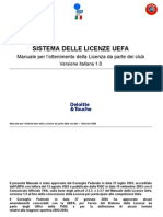 Manuale Licenze Uefa