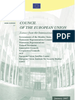 EU Council Directory Extract