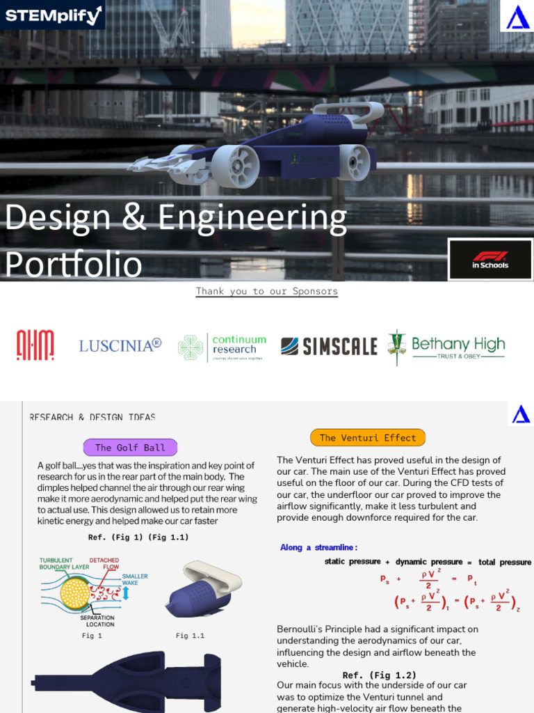 D&E Portfolio Final | PDF | Mechanical Engineering