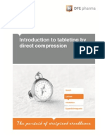 Introduction To Tableting by Direct Compression