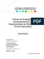 Gaaires (Isabel Duarte Et Al) 2007 - Estudo de Avaliação e Acompanhamento Da Implementação Da Reforma Do Ensino Secundário, Quarto Relatório