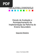 gaaires [isabel duarte et al] 2006_estudo de avaliação e acompanhamento da implementação da reforma do ensino secundário, segundo relatório
