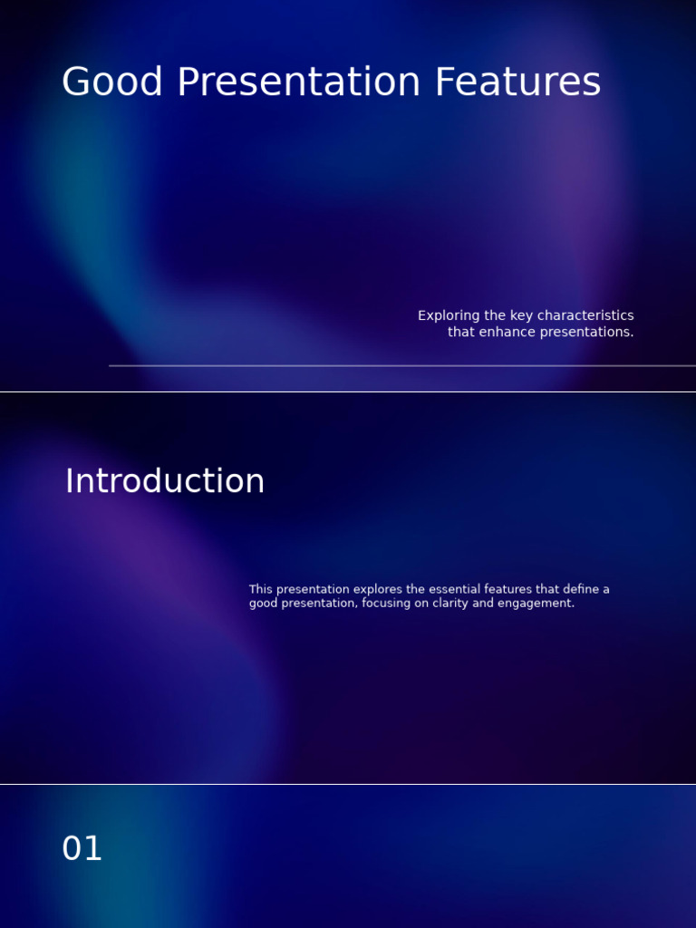 Key Features of Effective Presentations | PDF | Infographics | Storytelling