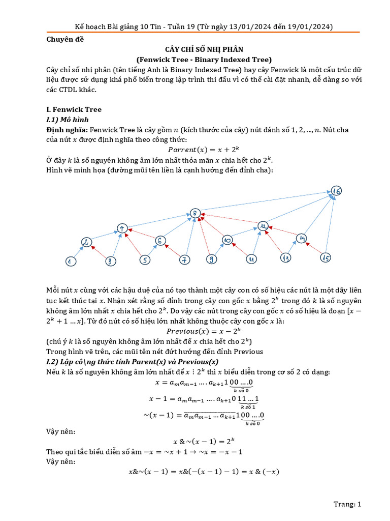 Fenwick Tree | PDF