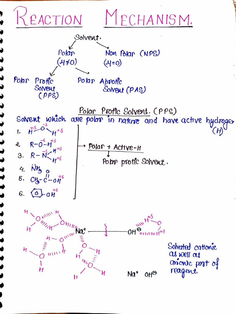 Reaction Mechanism Part 1-E.a.r. | PDF
