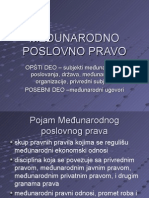 Međunarodno Poslovno Pravo